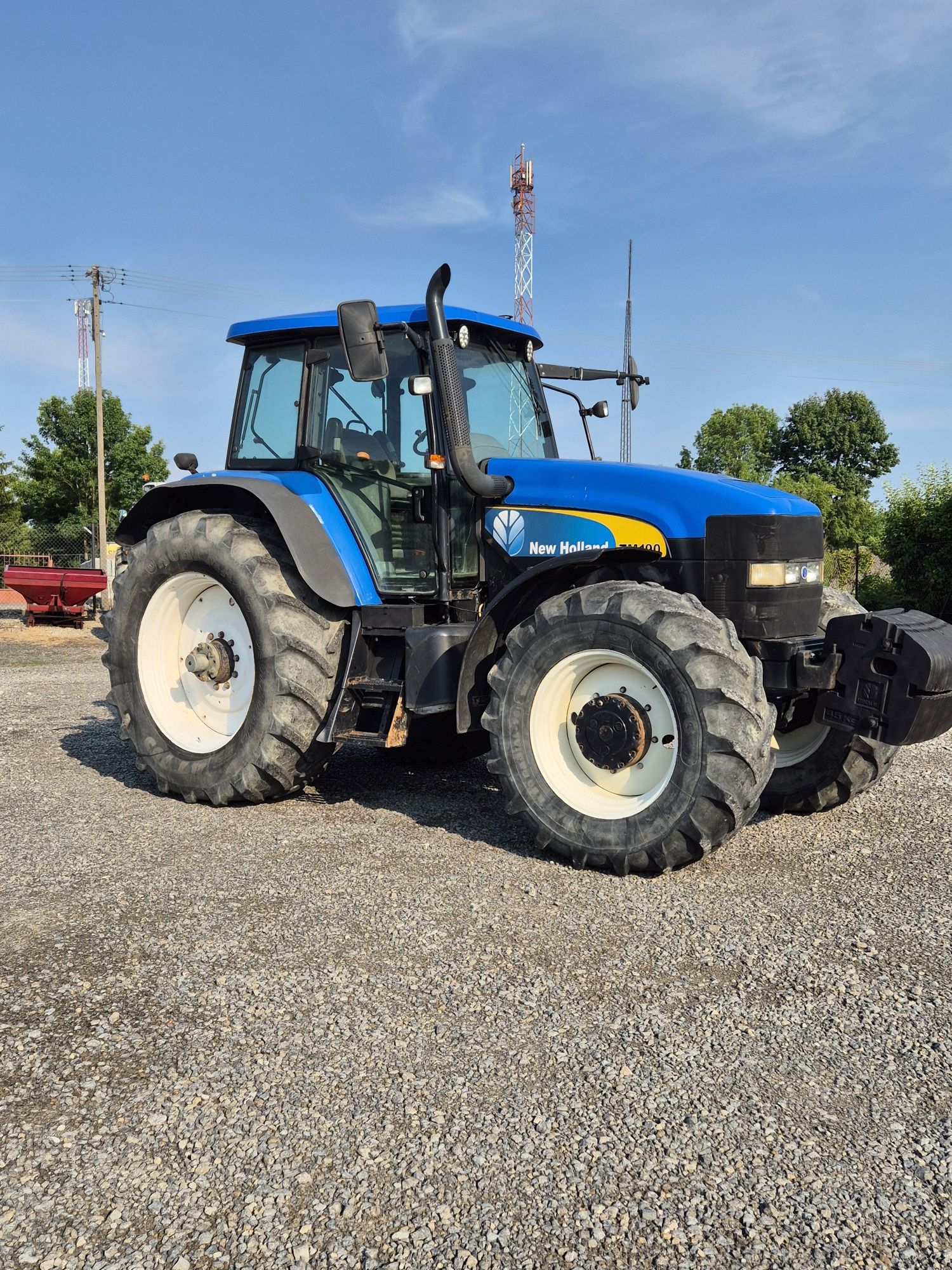 New  Holland  TM190  Pneumatyka