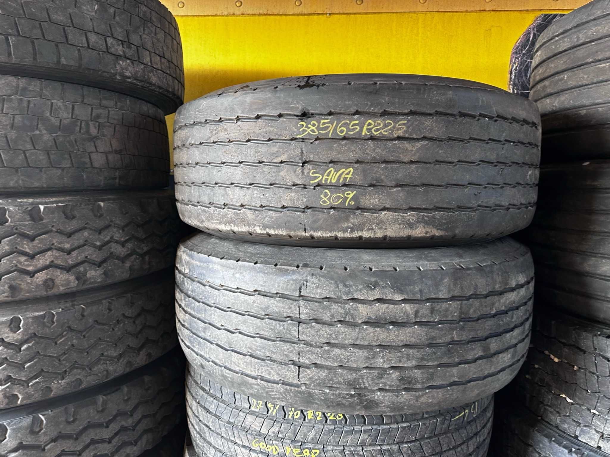 Opona Opony Ciężarowe NACZEPA 385/65R22.5 164K SAVA CARGO 4 HL (80%)