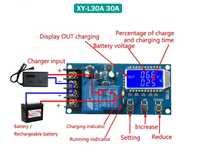 Контролер заряду акумуляторів XY-L30A, 6-60V, до 30А.