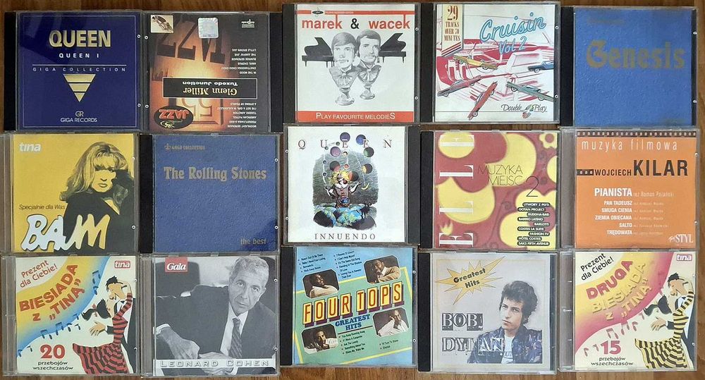 kolekcje płyt CD w całości sprzedam