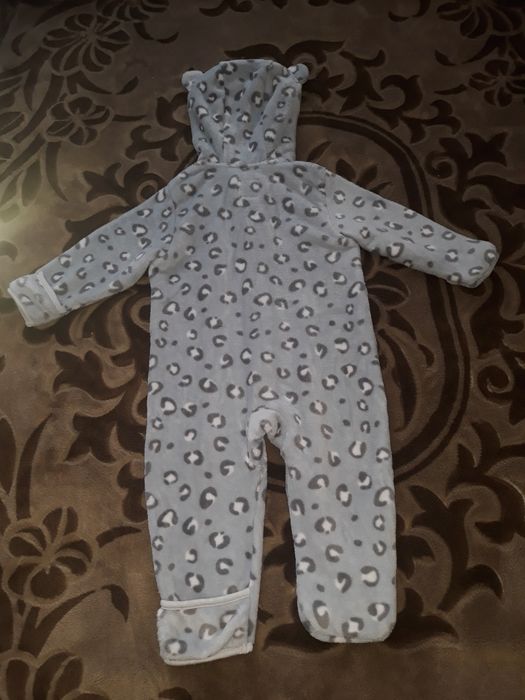 Pajacyk pajac welurowy roz 92-98, przebranie pantery