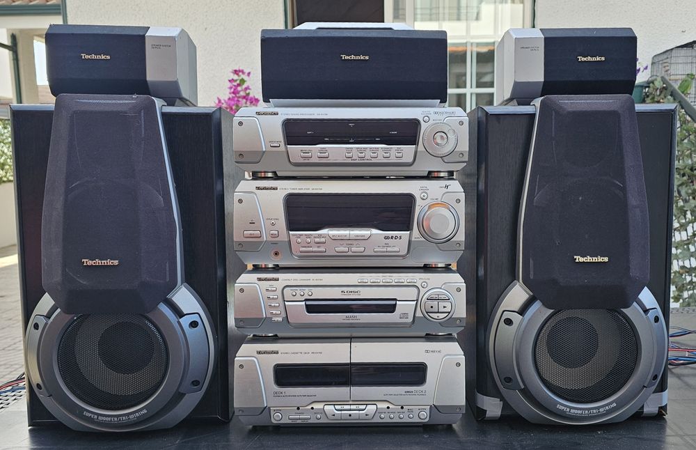 Aparelhagem Technics  SA-EH760 tudo a funcionar