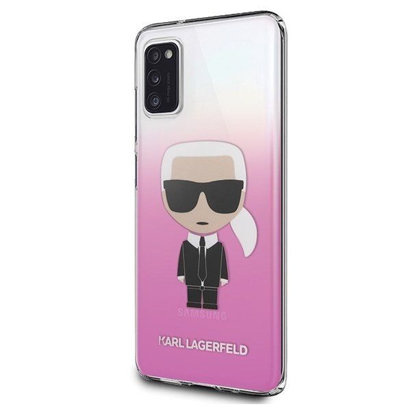 Etui Karl Lagerfeld Samsung Galaxy A41 Różowy/Pink Gradient Karl