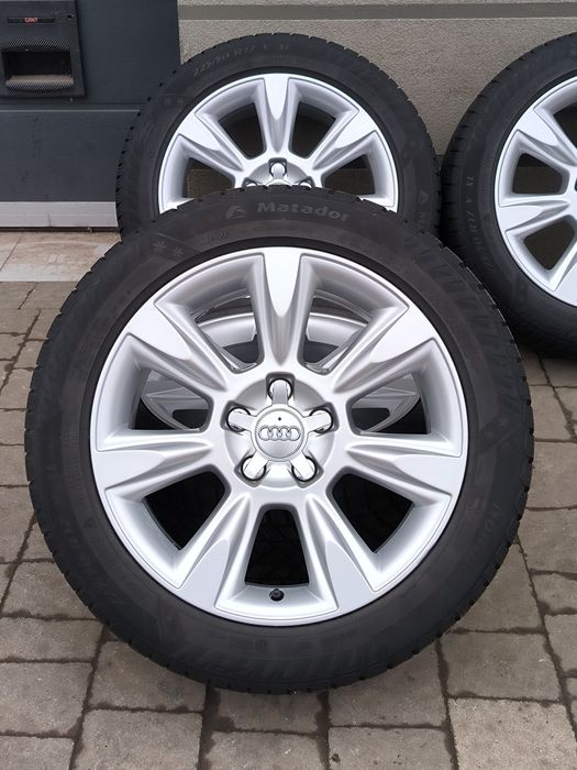 Диски оригінал Audi r17 5x112 з резиною