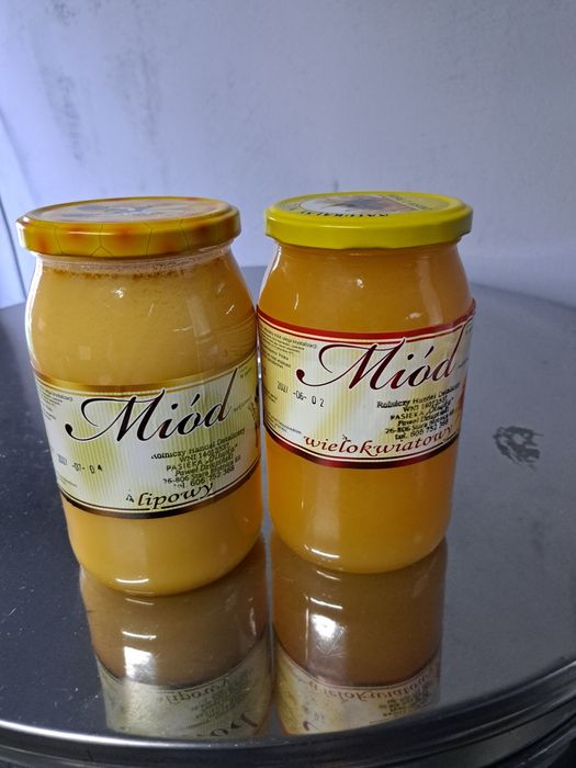 Miód pszczeli lipowy .wielokwiatowy