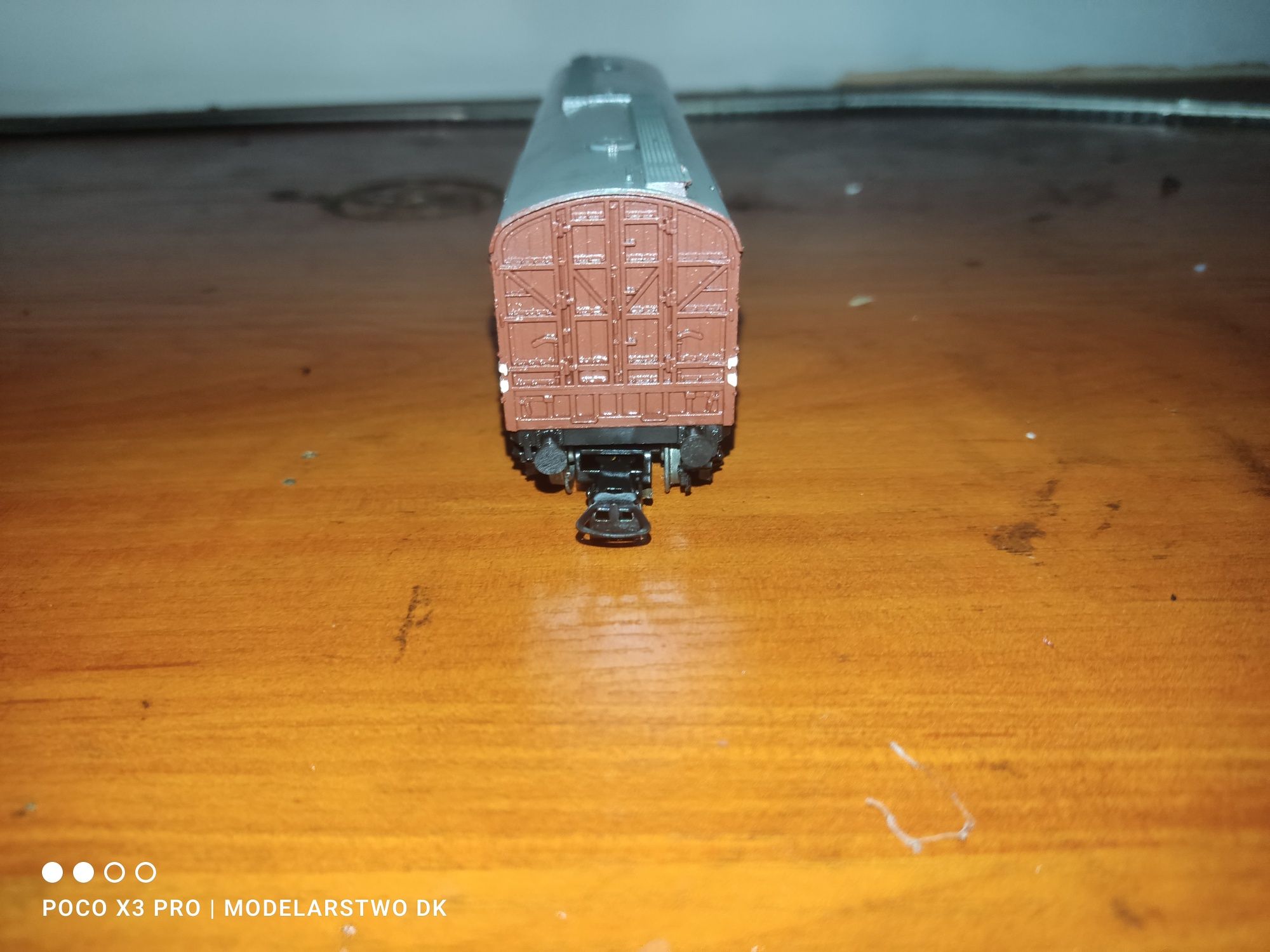 Piko wagon towarowy Brankart w skali H0 1:87 kolejka makieta