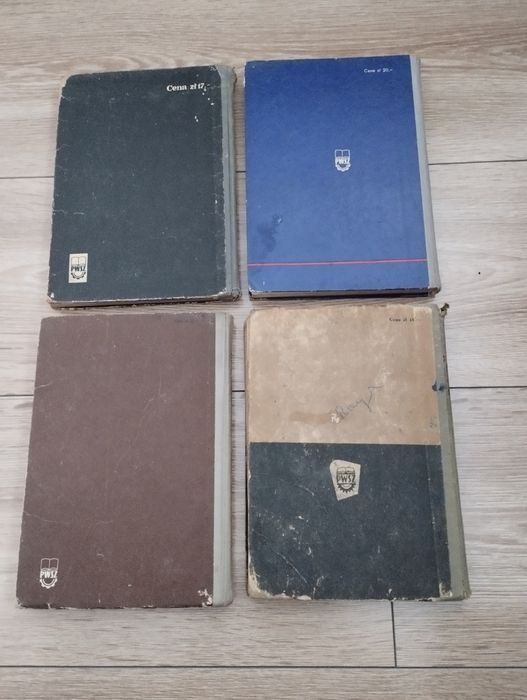 Stare podręczniki z lat 60/70 PWSZ-prl