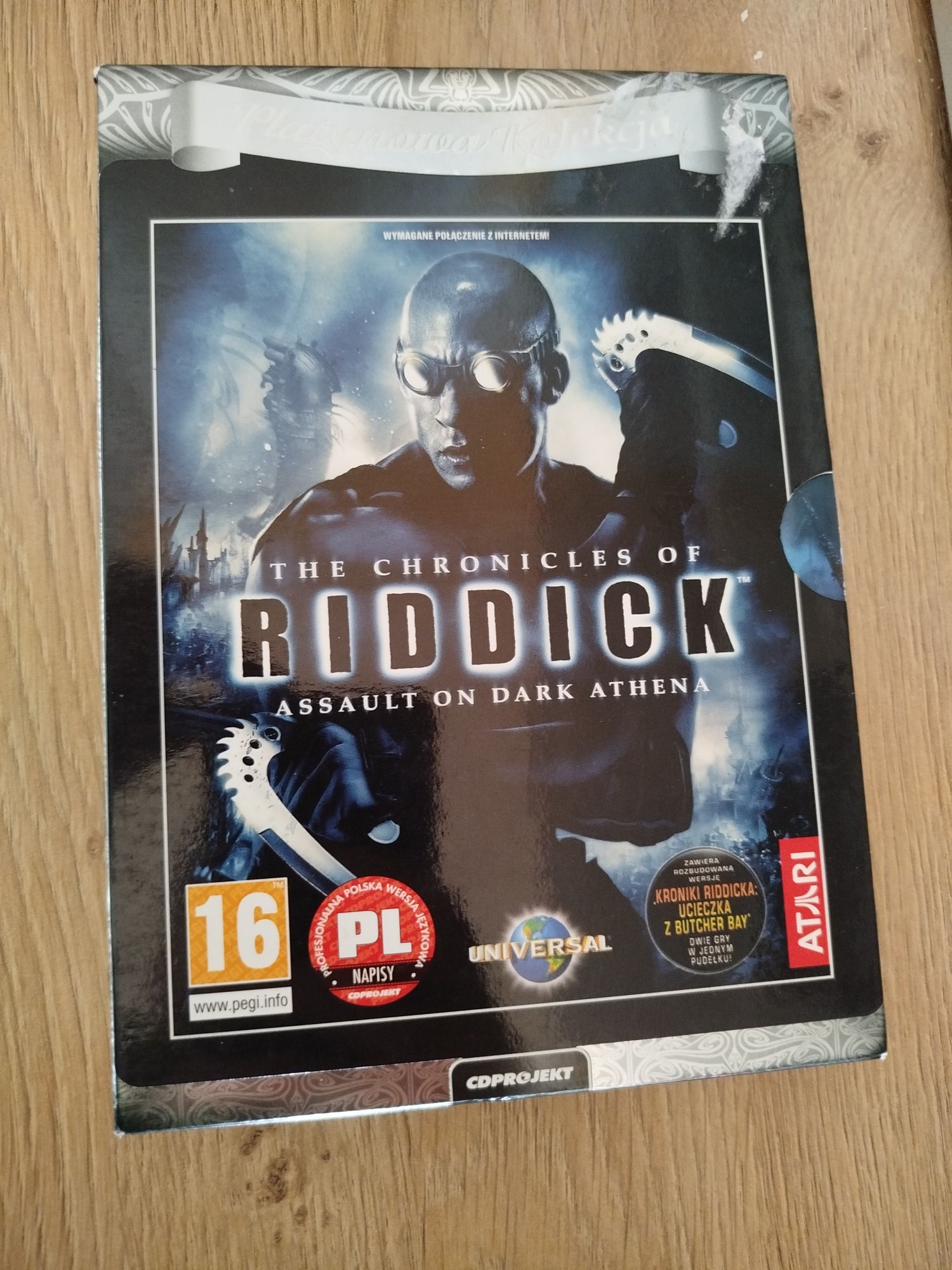 The chronicles od Riddick Assault on dark Athena platynowa kolekcja PC