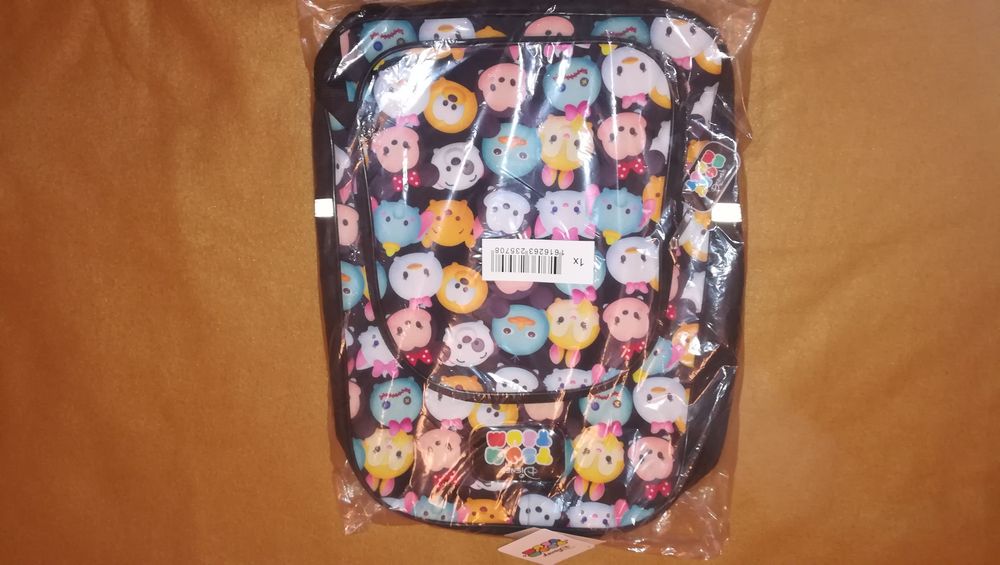 Artigo NOVO - Mochila Grande Disney Tsum Tsum