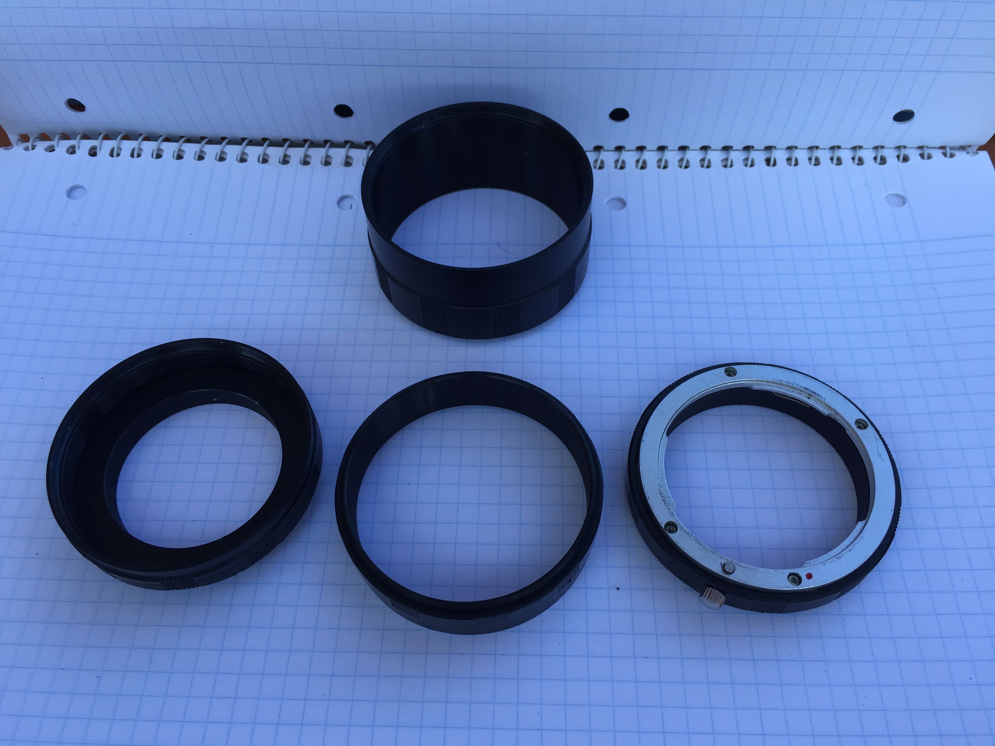 Tubo extensor para objectivas Nikon F mount