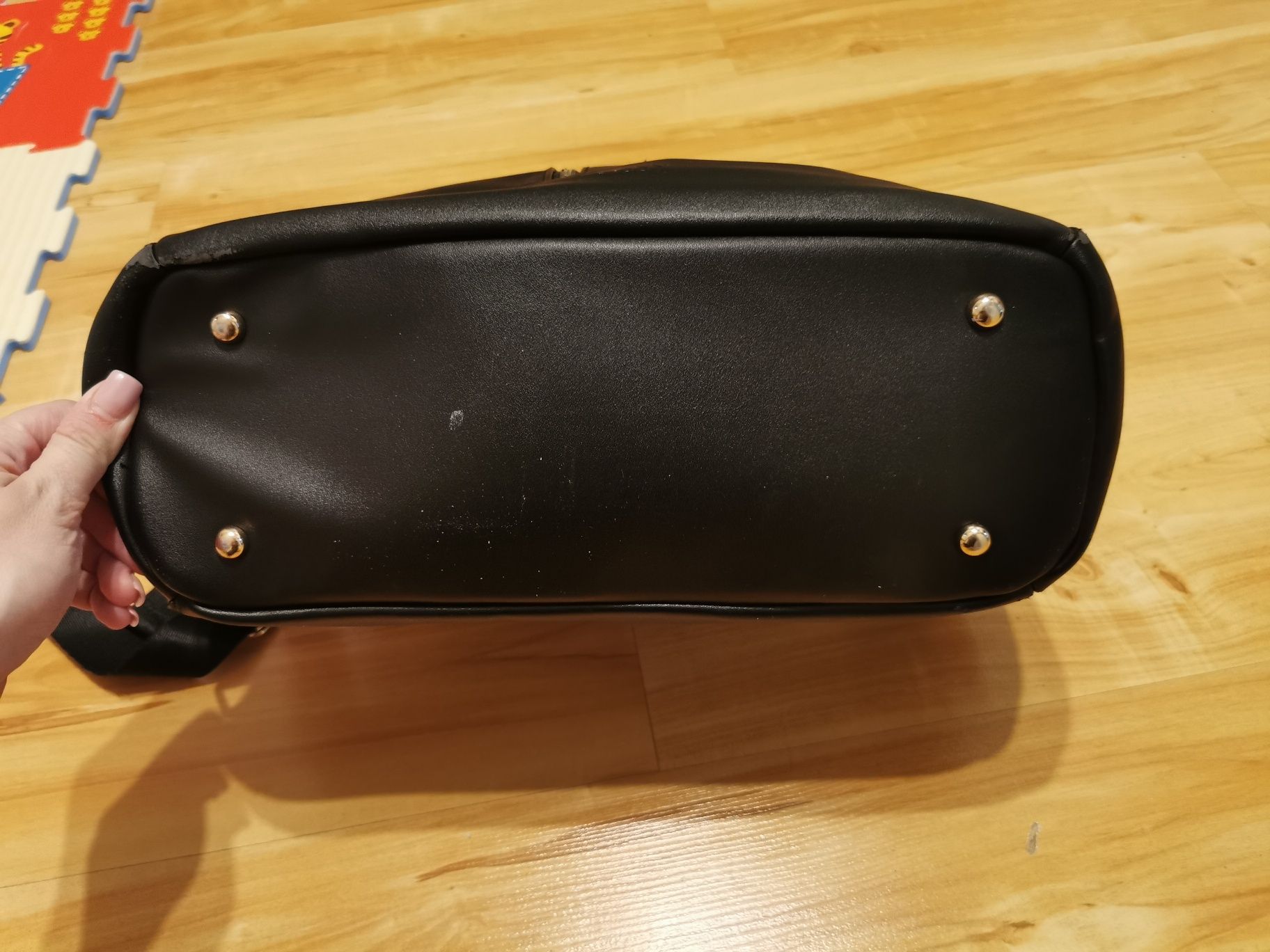 JOISSY Plecak i torba dla mamy 2w1 MINI black Gold 
JOISSY Plecak i