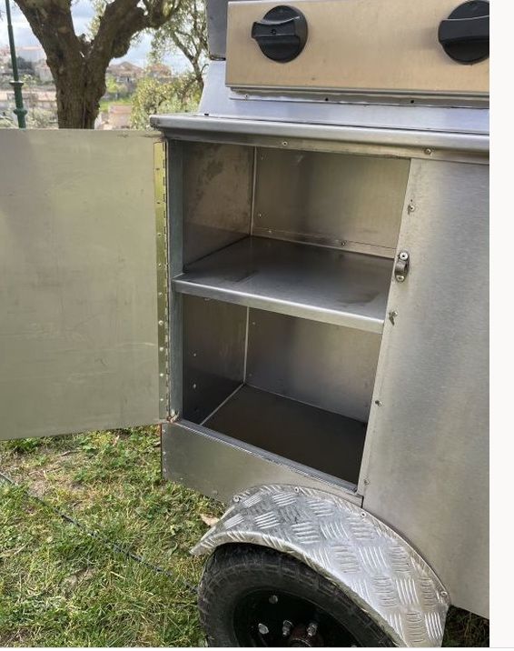 Roulote para venda de comida