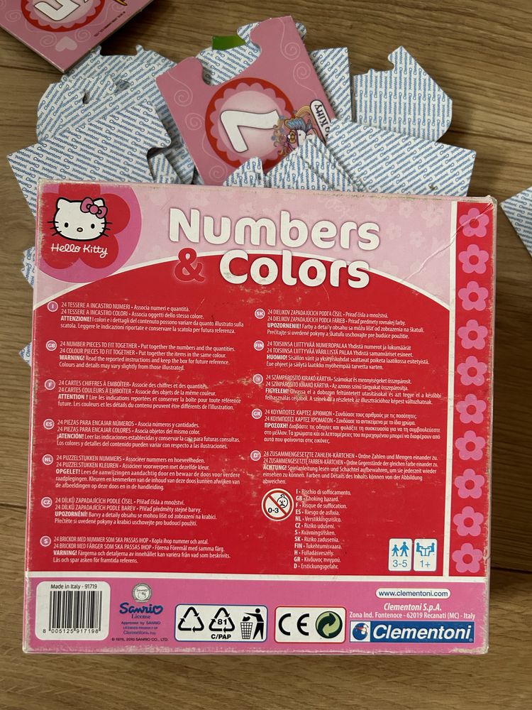 Gra dla dzieci - numery i kolory