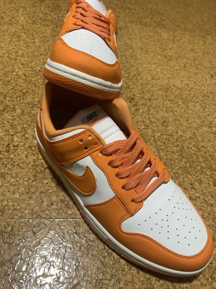 Nike dunk Laranja 43