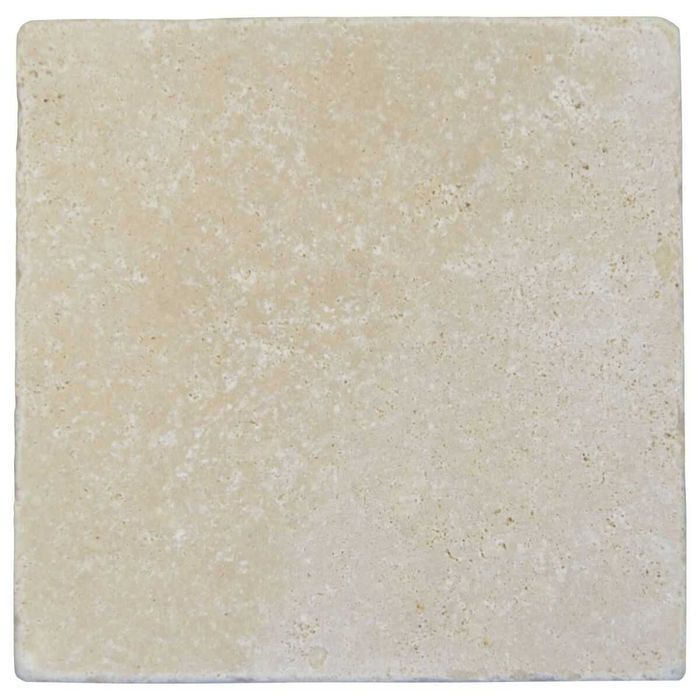 Kostki Trawertyn Classic bębnowany 10x10x1 cm kamień naturalny