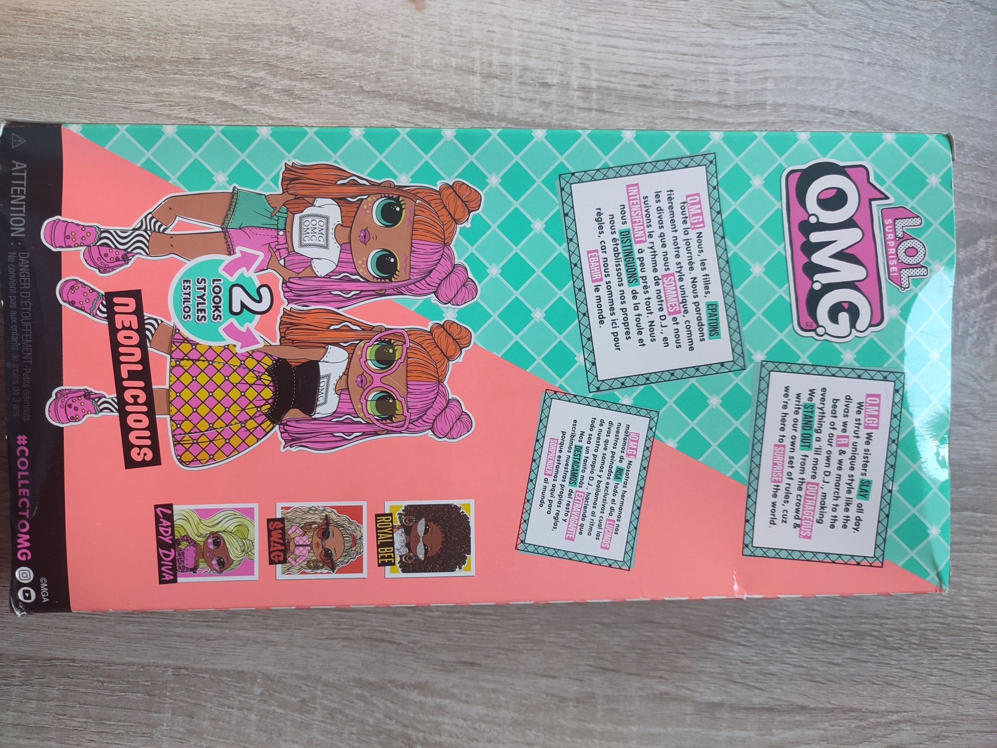 Кукла ЛОЛ ОМГ Джемс LOL Surprise OMG Jams Fashion Doll 591542