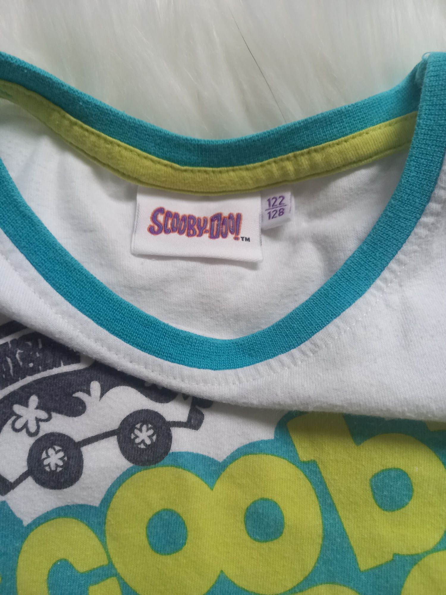 Koszulka T-shirt Scooby-Doo roz 122 cm Vintage 7 lat