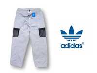 Adidas _ męskie spodnie cargo dresowe modne z logo _ M