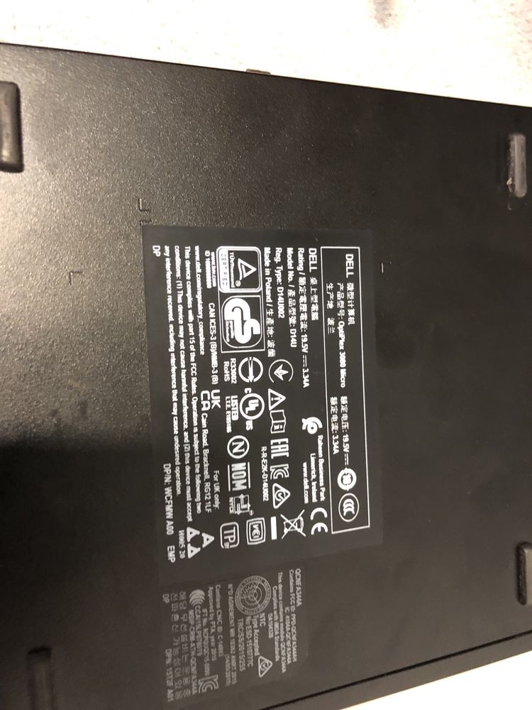 Dell 3050 Intel Core i3-7100T