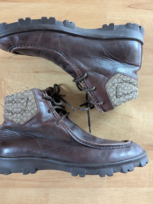 Coach Men's Lace Up Boots