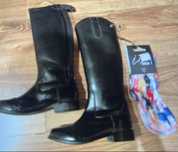 HKM buty jeźdxieckie ogicerki skórzane roz. 34