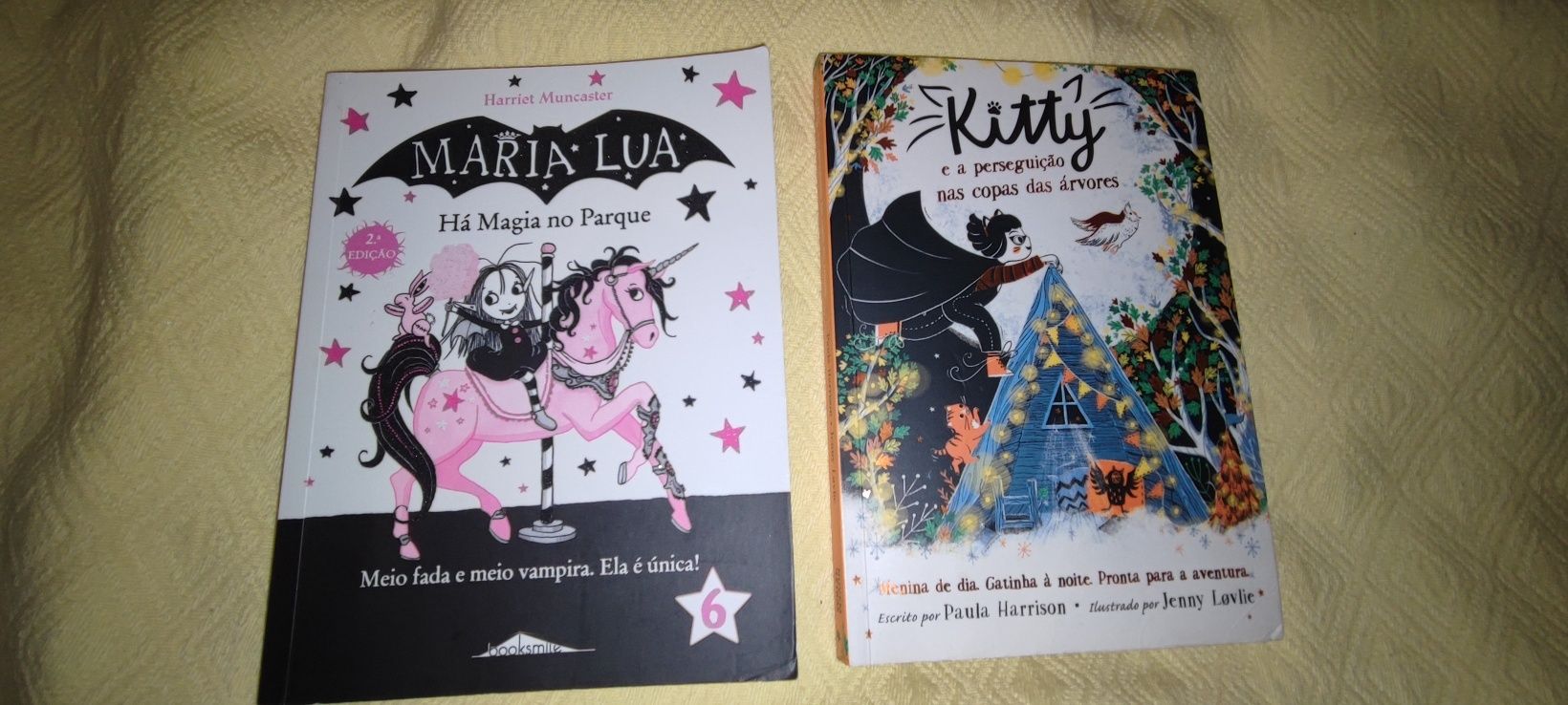 Livros Kitty e Maria Lua