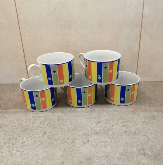 śliczne filiżanki Veroni 5 szt