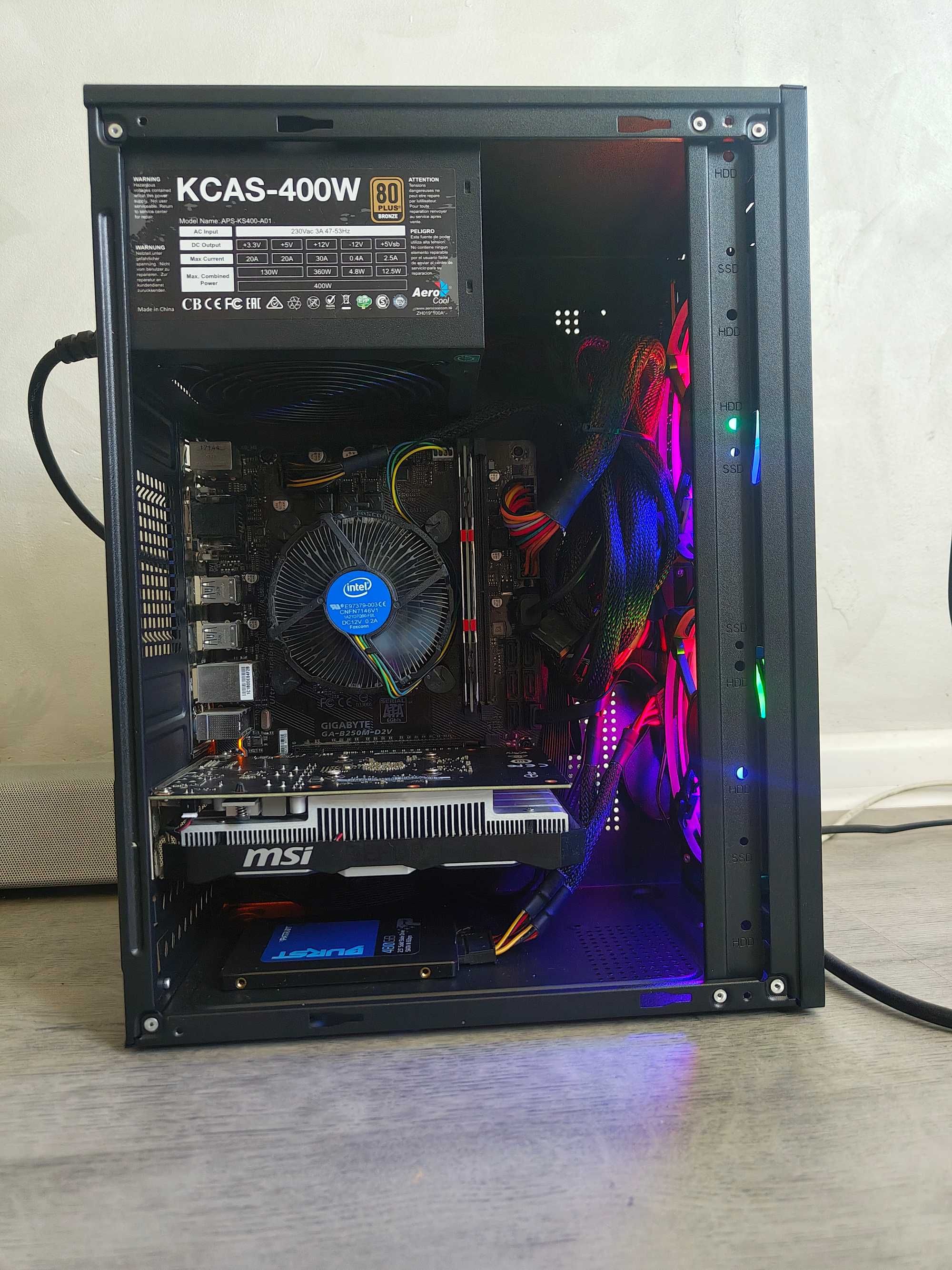 Tanie Granie Intel i5 7500 GTX 1650 4GB GDDR5 16GB RAM SSD RGB WiFi