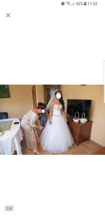 Sprzedam suknię ślubną IGAR r.36