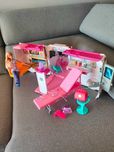 Karetka mobilna Barbie Mattel światła i dźwięki akcesoria