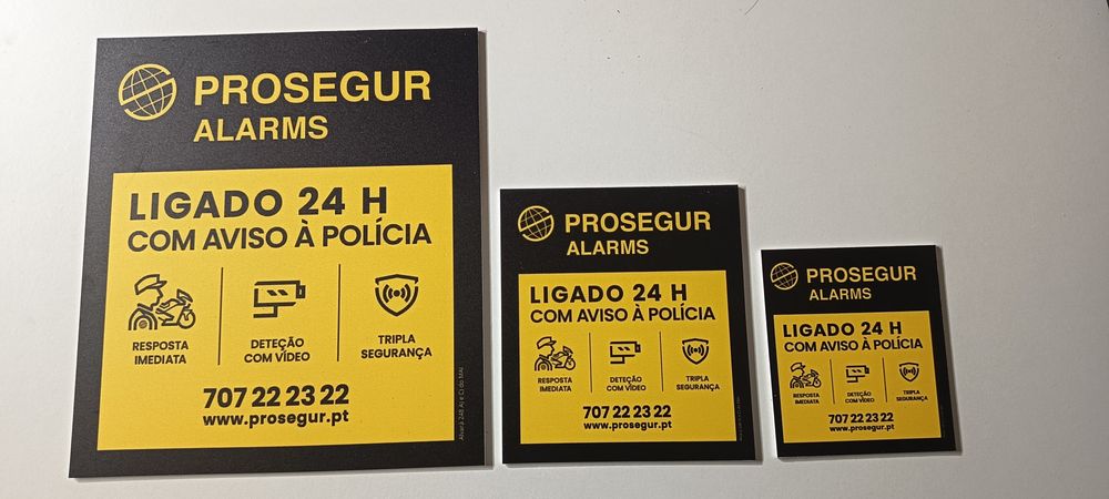 Placa Dissuasora de Alarme Prosegur