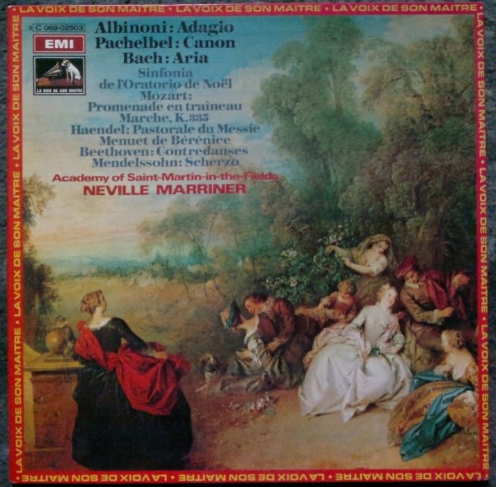 Albinoni:Adagio,Pachelbel:Canon-Ac.of St.Martin-in-the-Fields,Marriner