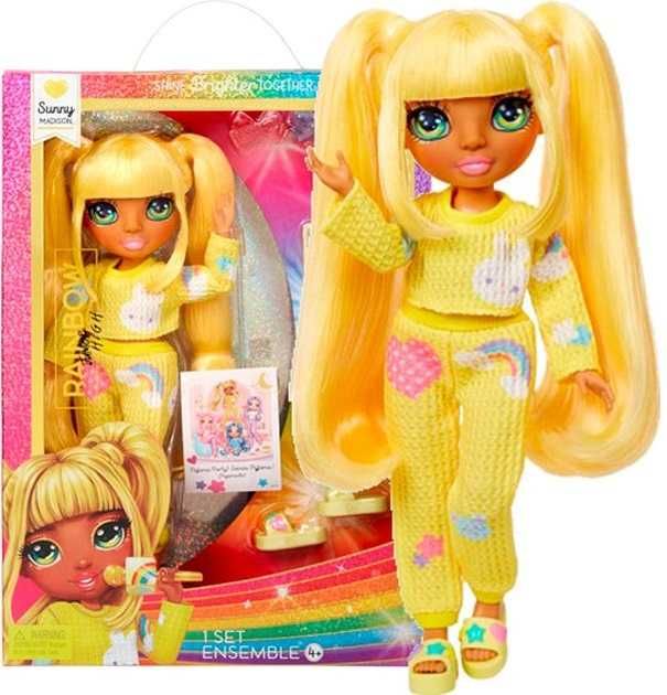 Лялька Rainbow High Jr PJ Party Sunny - Рейнбоу Хай Санні