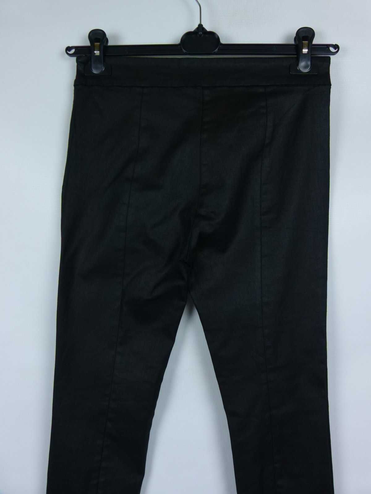 Massimo Dutti Skinny Fit woskowane spodnie - 38/ M