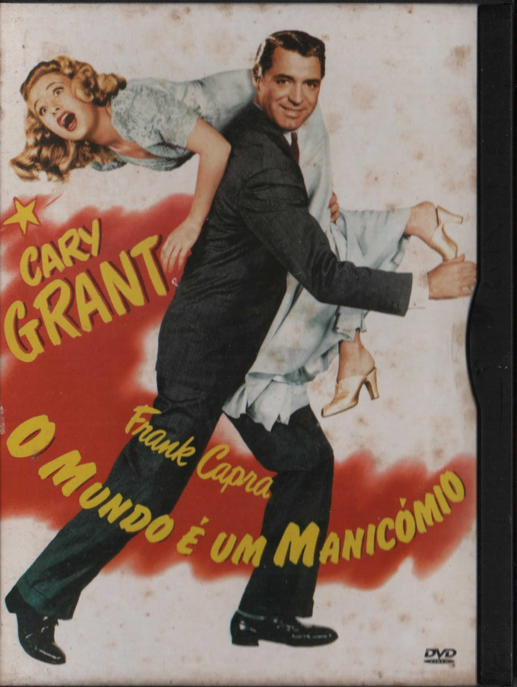 Dvd O Mundo É Um Manicómio - comédia - Cary Grant/ Peter Lorre