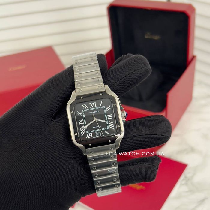 Часы мужские Картье Cartier Santos годинник