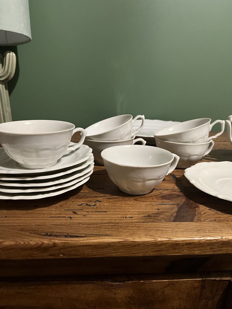 Serwis porcelana Walbrzych Maria Teresa Cral, talerz Tielsch Walbrzych
