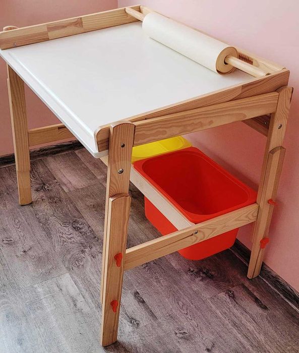 Biurko dla dziecka, regulowane FLISAT - IKEA