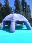 Venda Tenda azul insuflavel