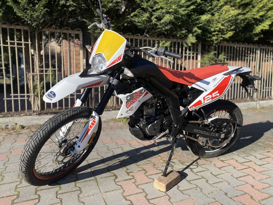 Mondial SMX 125 Aprilia SM 125 sprowadzony z Niemiec Faktura PL