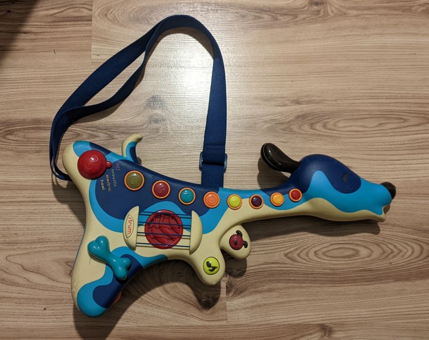 B-toys Woofer Gitara elektryczna piesek
