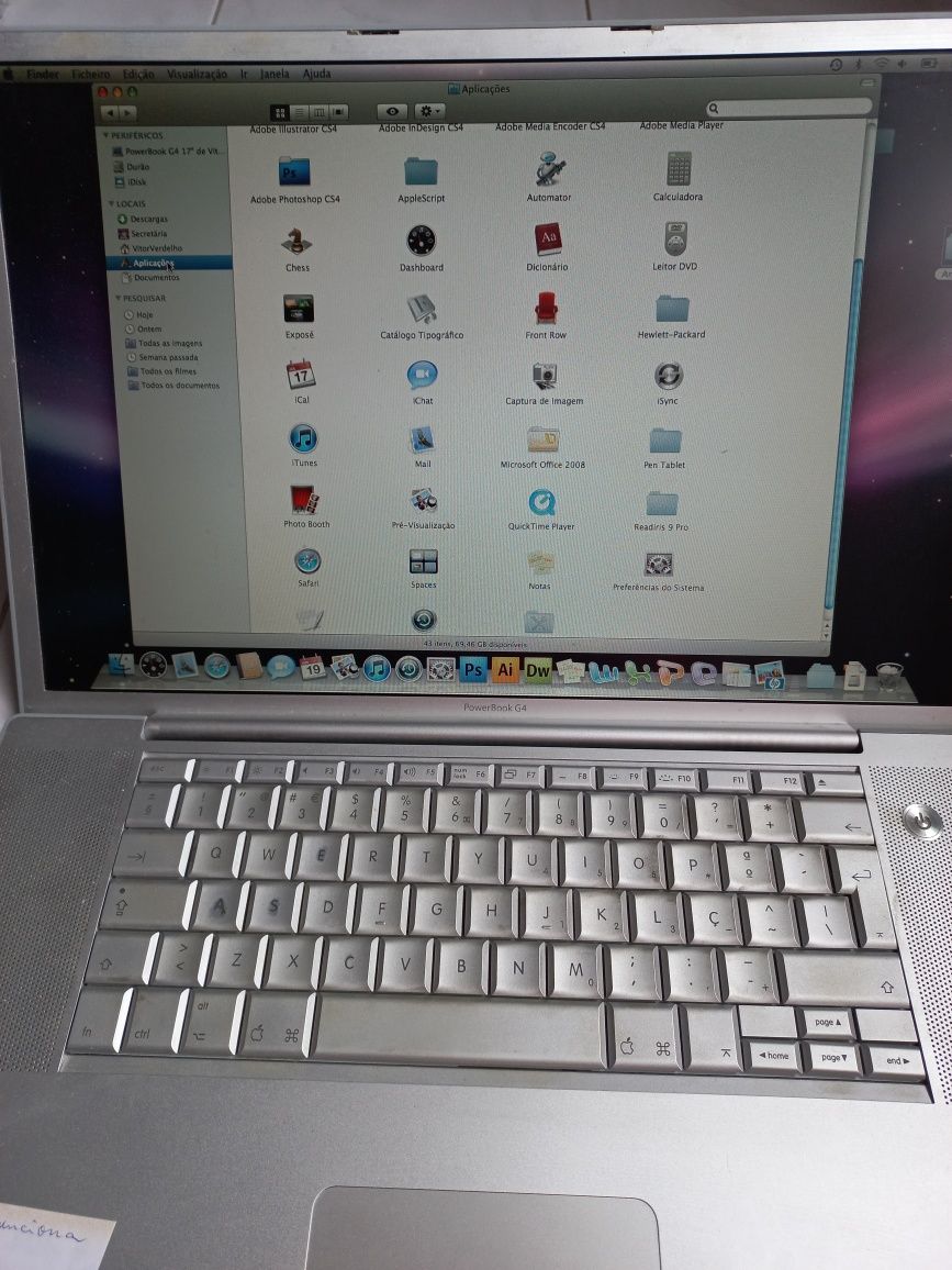 Vendo Apple Power Book G4 de 17"