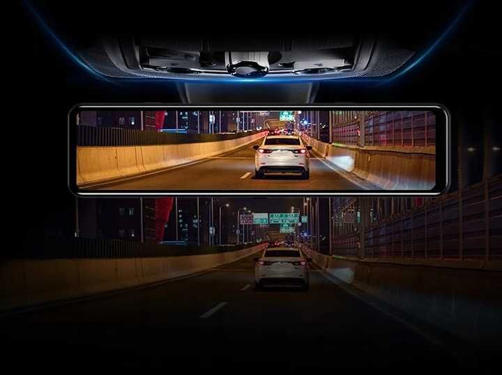 SMART Android QHD Kamera samochodowa wideorejestrator lusterko cofania