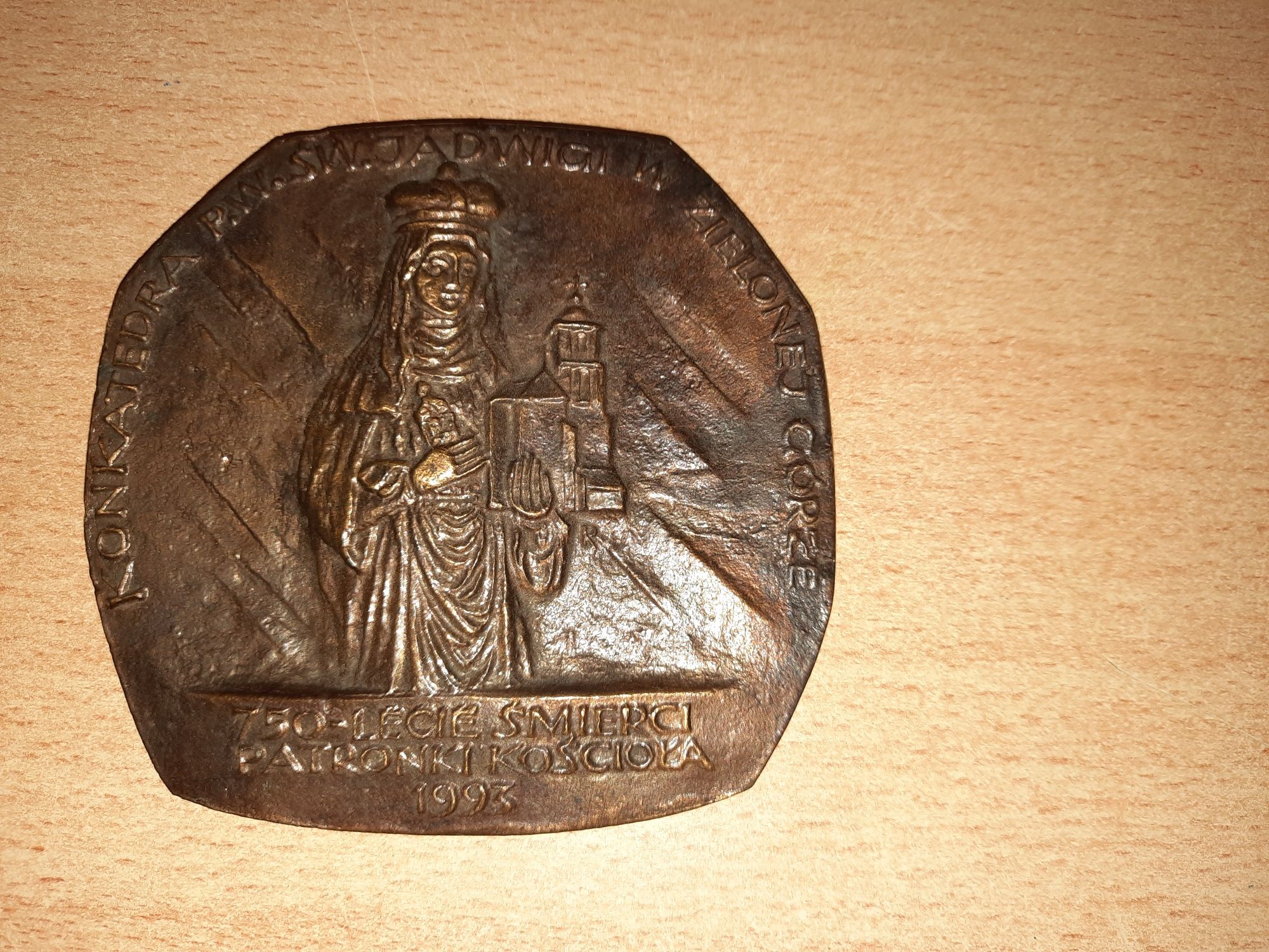 Kontrkatedra Zielonogórska medal pamiątka