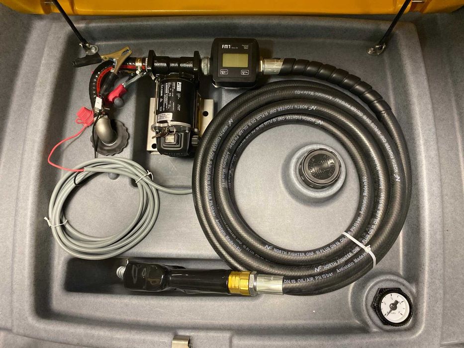 Mobilny Zbiornik Na Olej Napędowy 400L z licznikiem ( raz użyty )