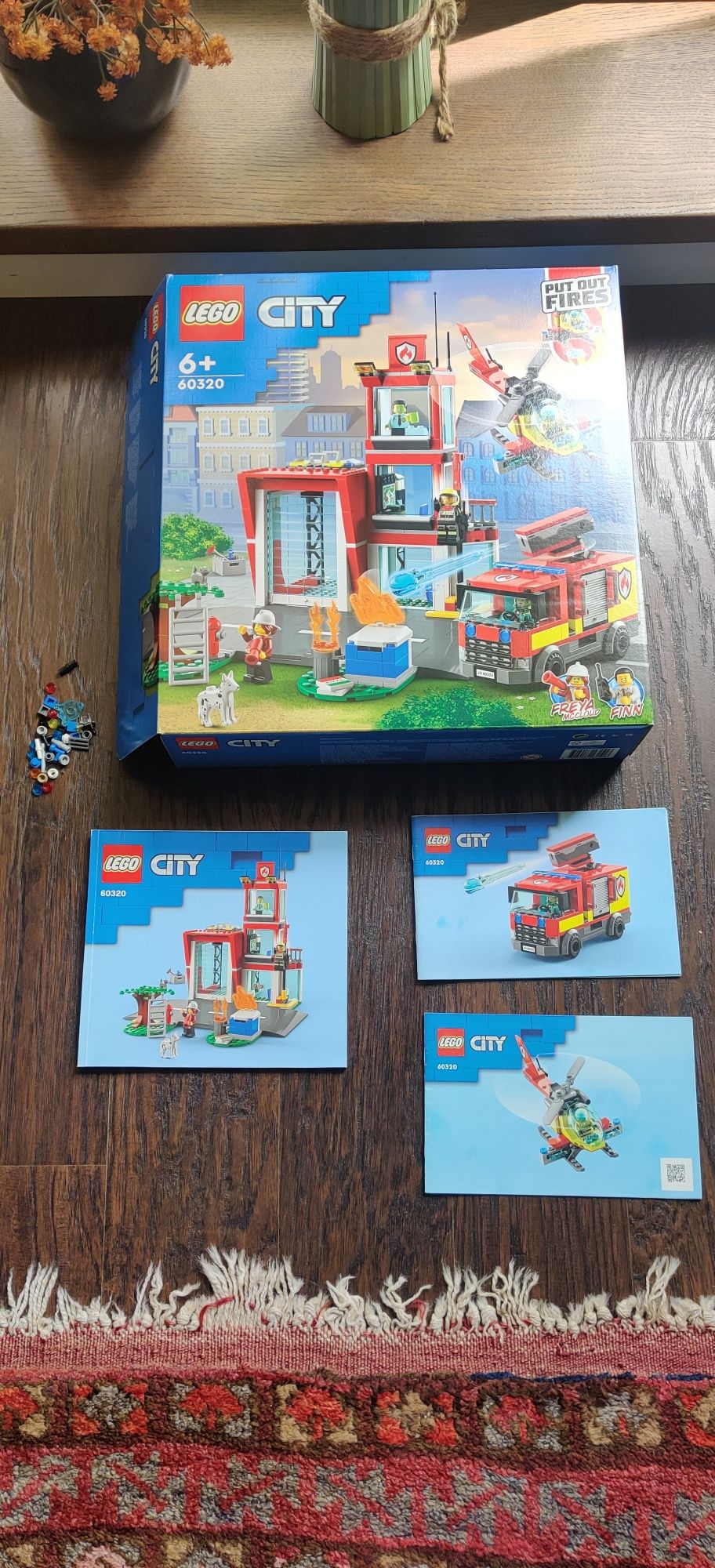 lego city 60320 remiza strażacka