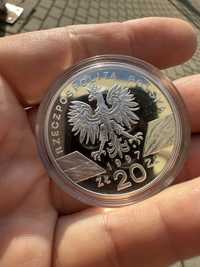 Moneta 20 zł 1997 r. Jelonek Rogacz