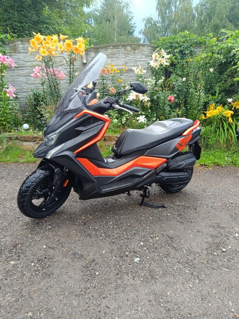 KYMCO  DT X.   125 .ABS.  2023 rok.