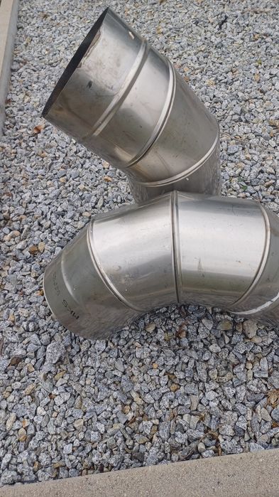 Kolano kominowe regulowane fi 180 mm
