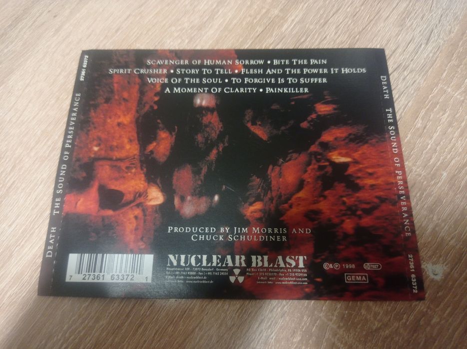 Death - The sound of persevence